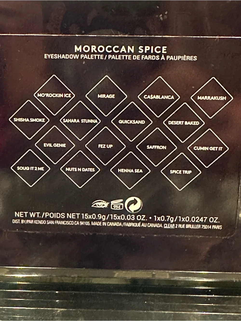 NEW Fenty Beauty ‘Moroccan Spice’ Eyeshadow Palette Sealed No Box DISCONTINUED